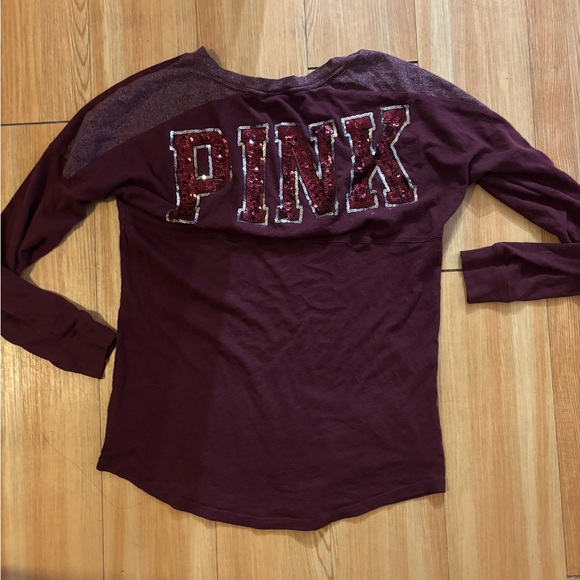 Maroon bling shirt - Picture 2 of 4